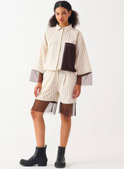 Contrast Detail Shirt