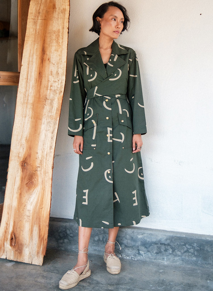 Nete Line Copenhagen Line Trench – NETE.IN