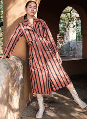Copenhagen Stripe Trench