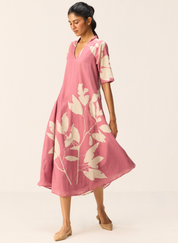 Coral Meadow Dress