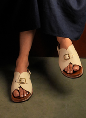 Cork Envelope Sandals