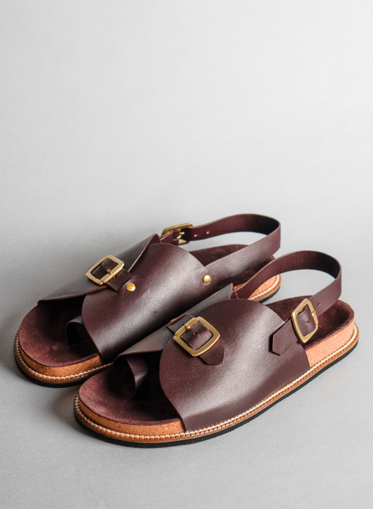 Men's Cork Envelope Sandals