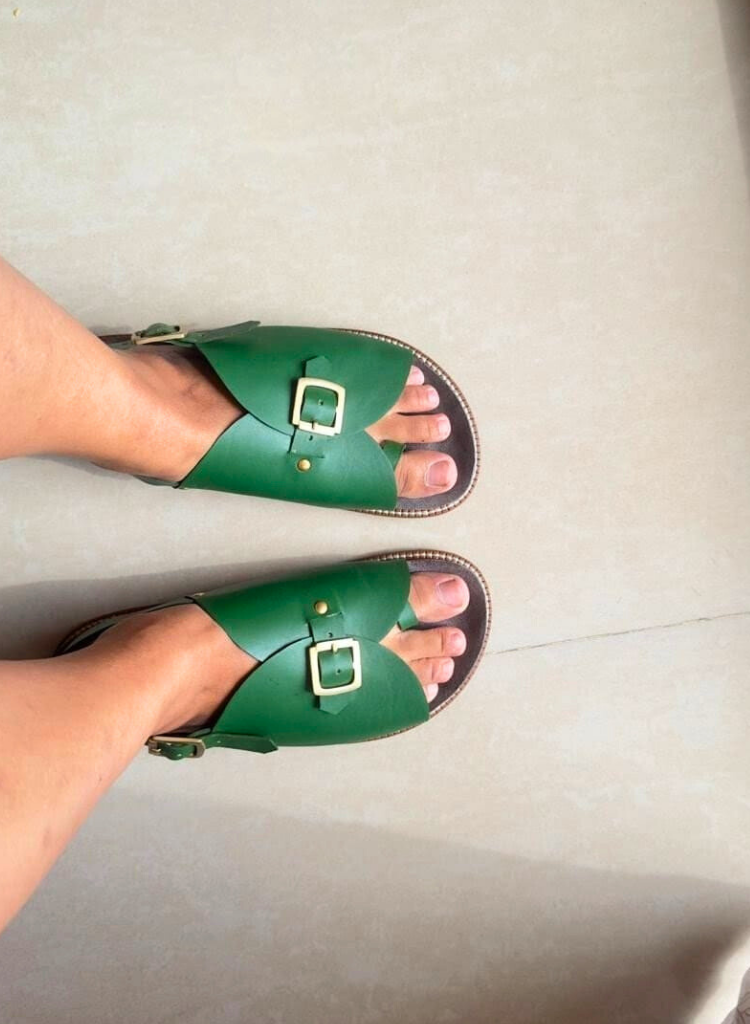 Cork Envelope Sandals