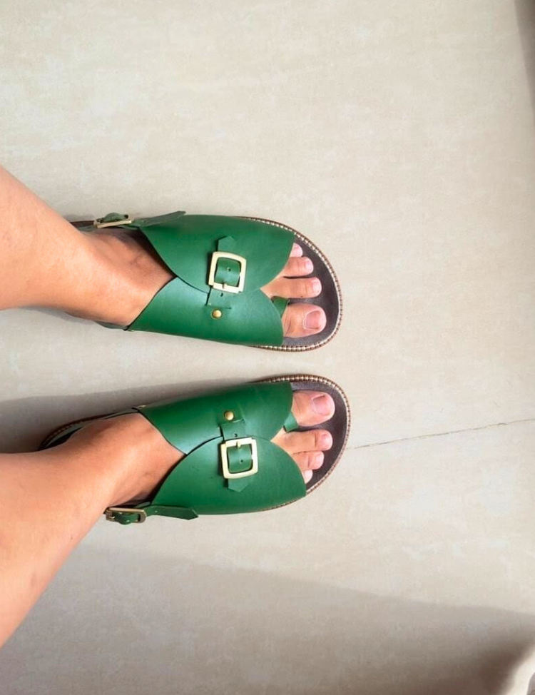 Cork Envelope Sandals