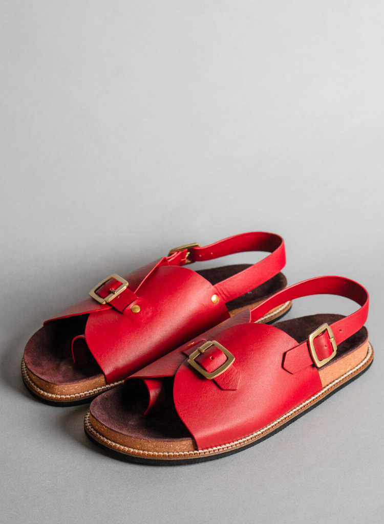 Men's Cork Envelope Sandals