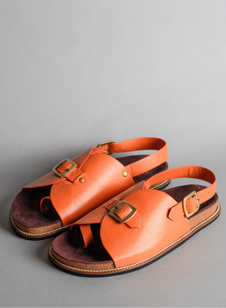 Cork Envelope Sandals