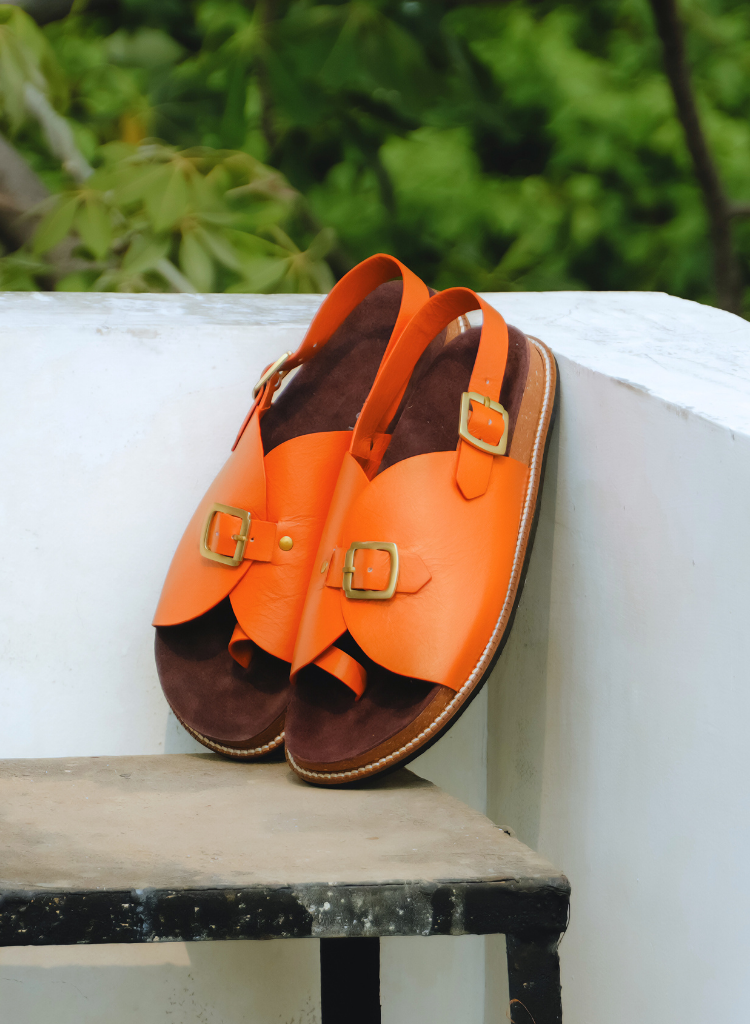 Men's Cork Envelope Sandals