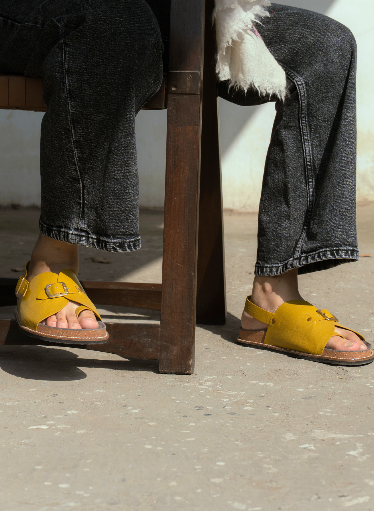 Cork Envelope Sandals