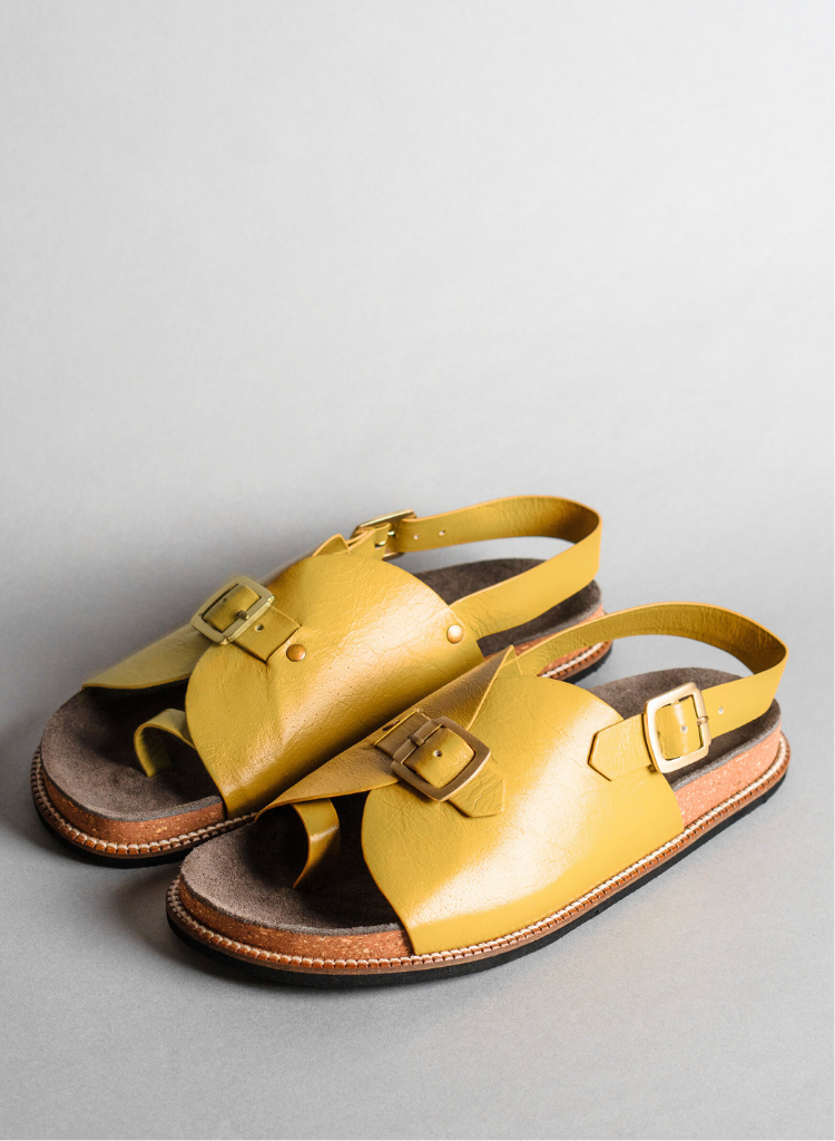 Men's Cork Envelope Sandals