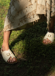 Cork Envelope Sandals