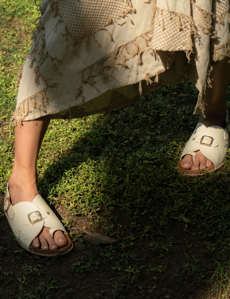 Cork Envelope Sandals