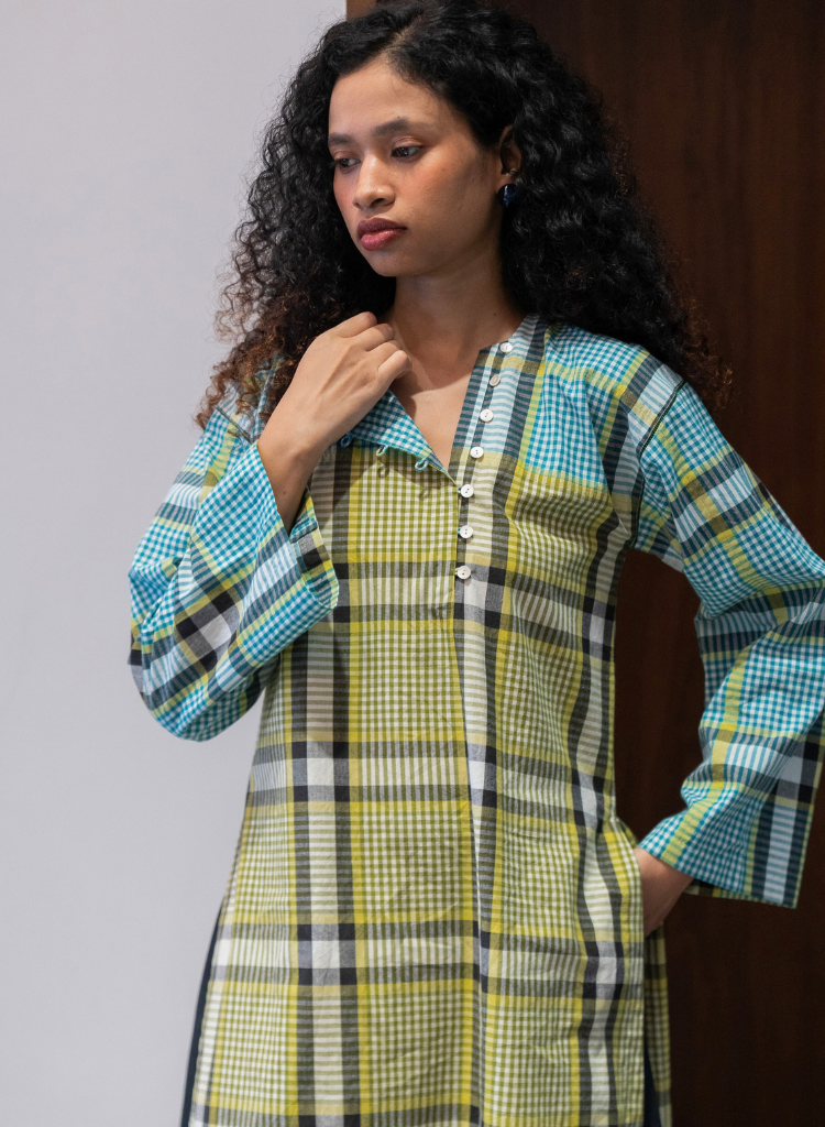 Corn Grid Tunic
