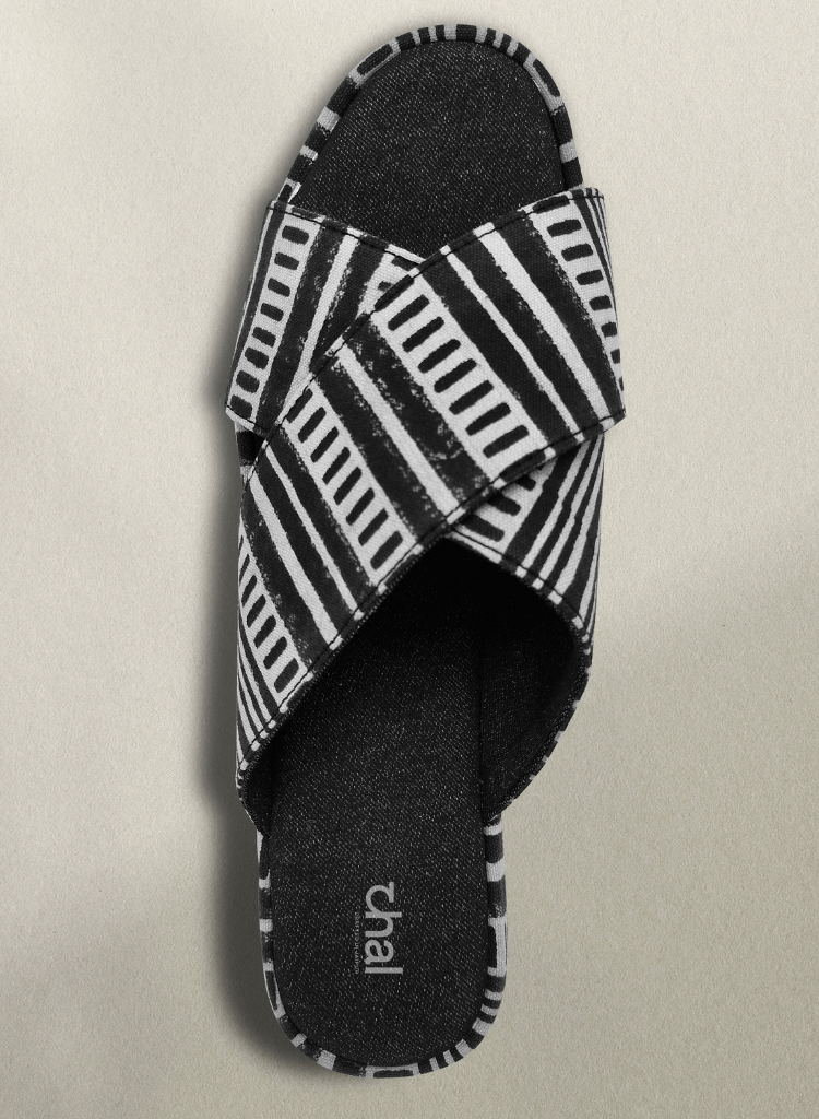 Block Print Criss Cross