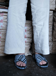 Block Print Criss Cross