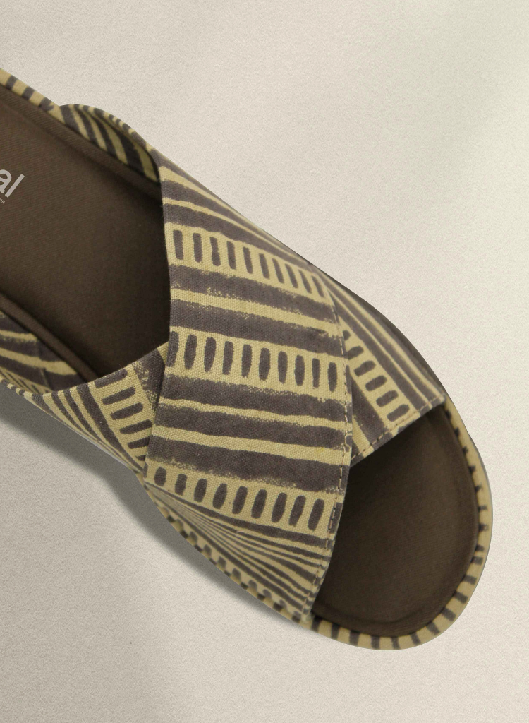 Block Print Criss Cross