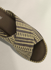 Block Print Criss Cross