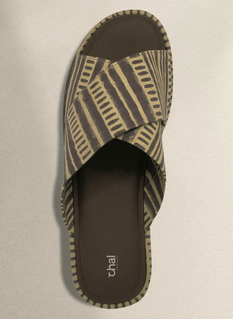 Block Print Criss Cross