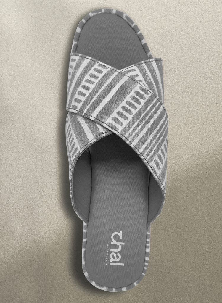 Block Print Criss Cross