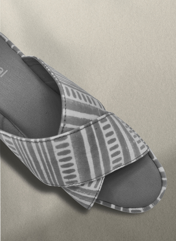 Block Print Criss Cross