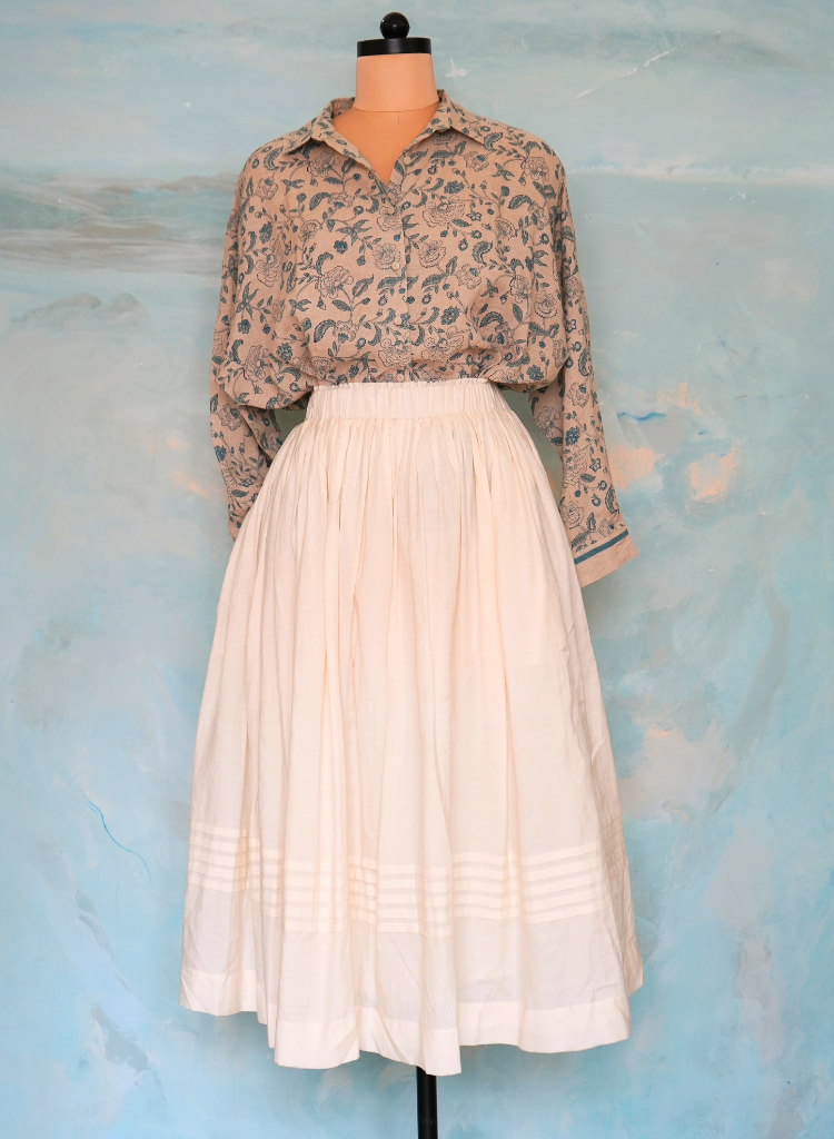 Cotton Linen Skirt