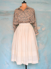 Cotton Linen Skirt