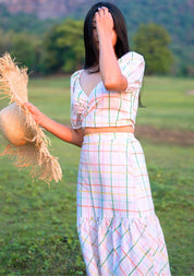 Crayon Gathered Skirt