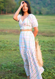 Crayon Gathered Skirt