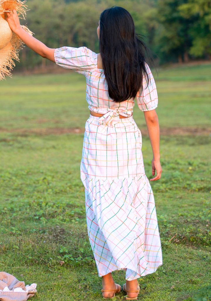 Crayon Gathered Skirt