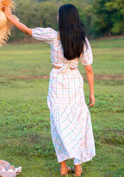 Crayon Gathered Skirt