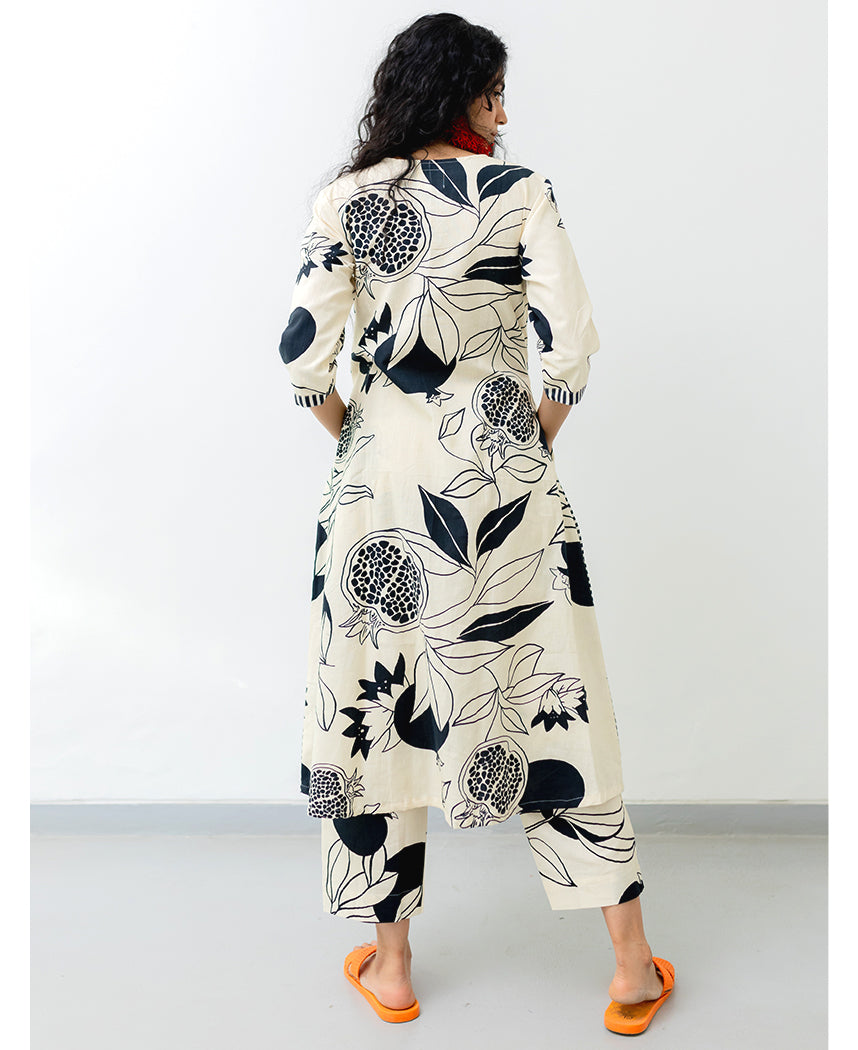 Pomegranate Kurta Set