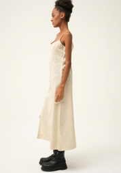 Cream Snowy Dress