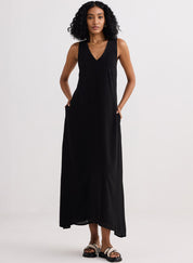 Crossback Maxi Dress