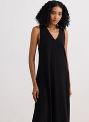 Crossback Maxi Dress
