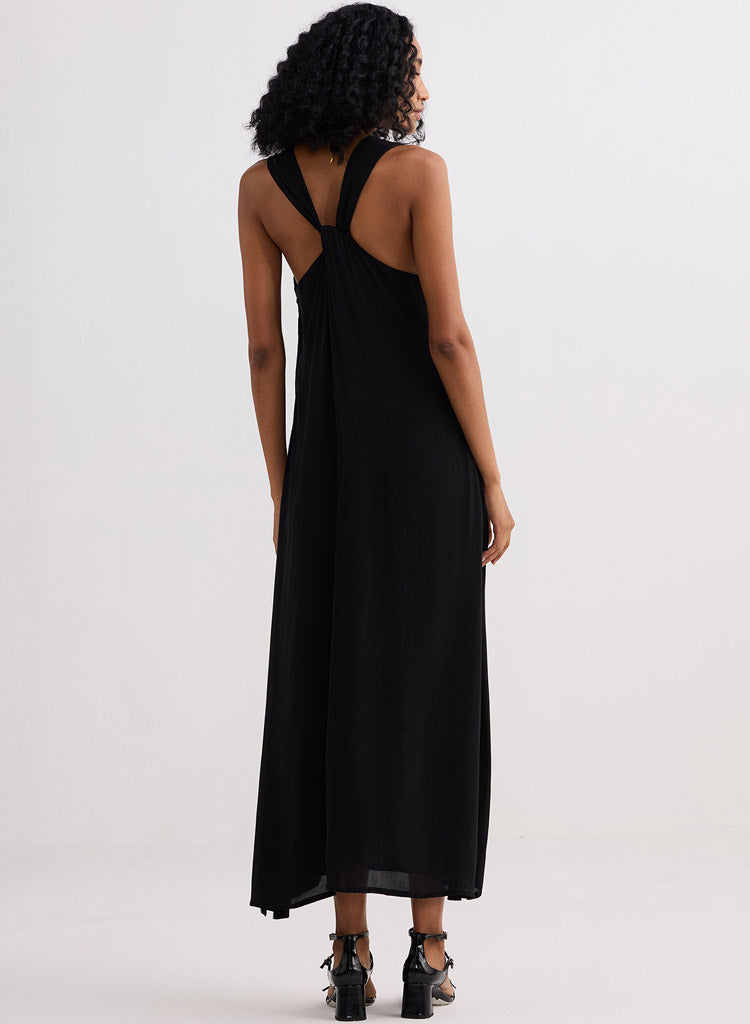 Crossback Maxi Dress