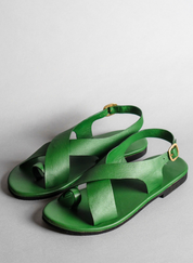 Crossover Strap Sandals