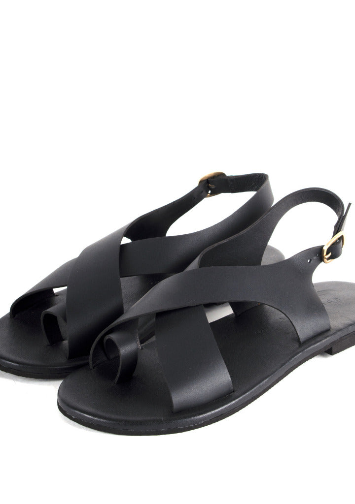 Crossover Strap Sandals