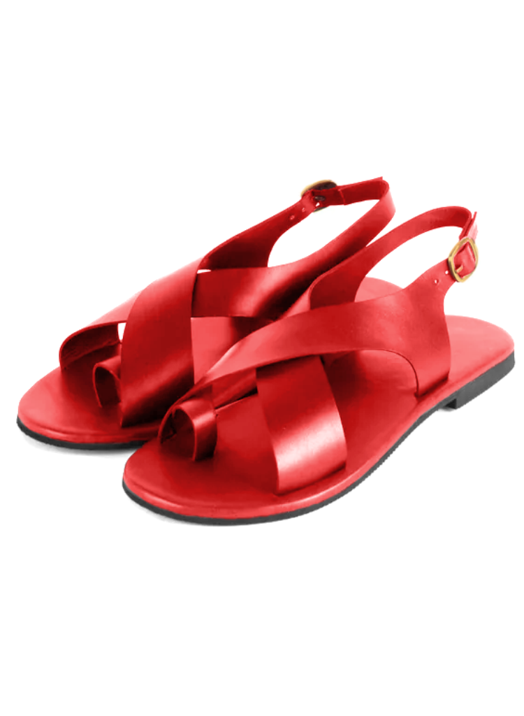 Crossover Strap Sandals