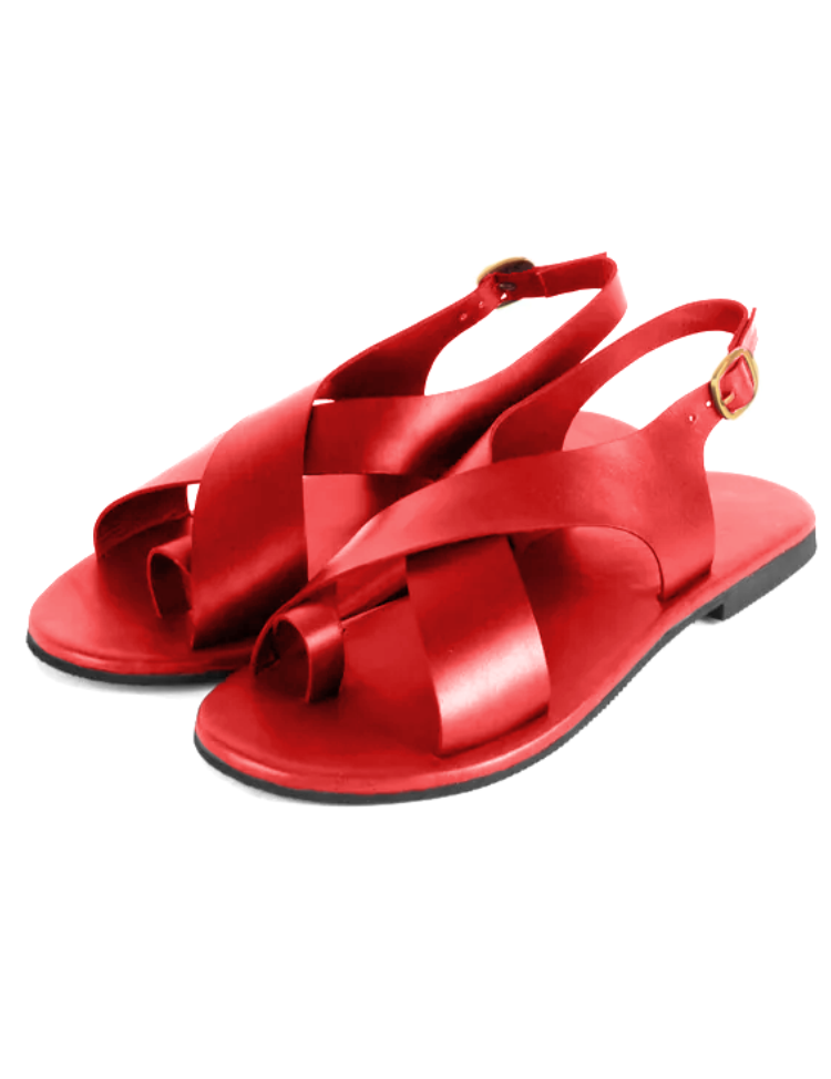 Crossover Strap Sandals