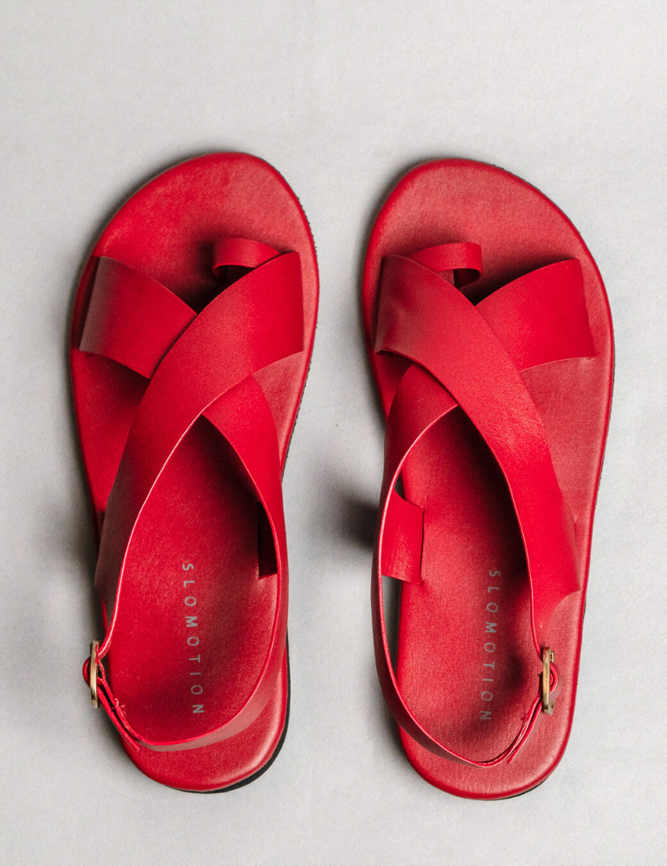 Crossover Strap Sandals