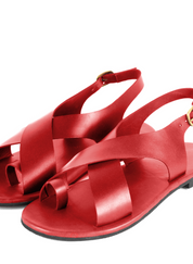 Crossover Strap Sandals