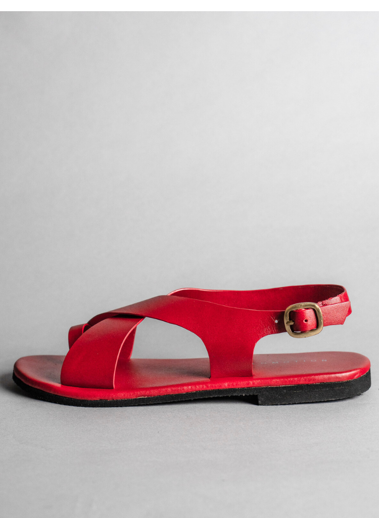 Crossover Strap Sandals
