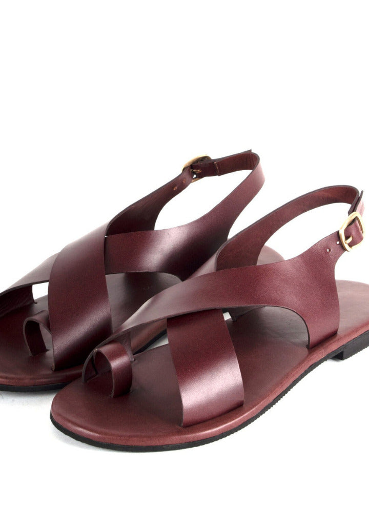 Crossover Strap Sandals