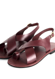 Crossover Strap Sandals