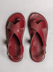 Crossover Strap Sandals