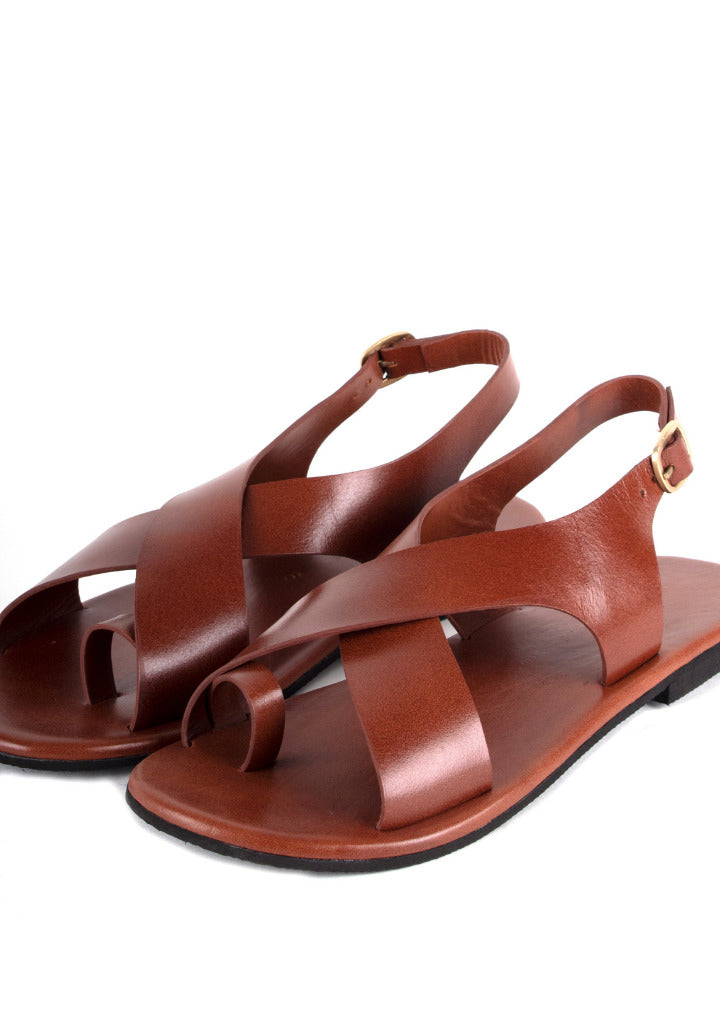 Crossover Strap Sandals