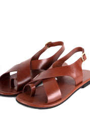 Crossover Strap Sandals
