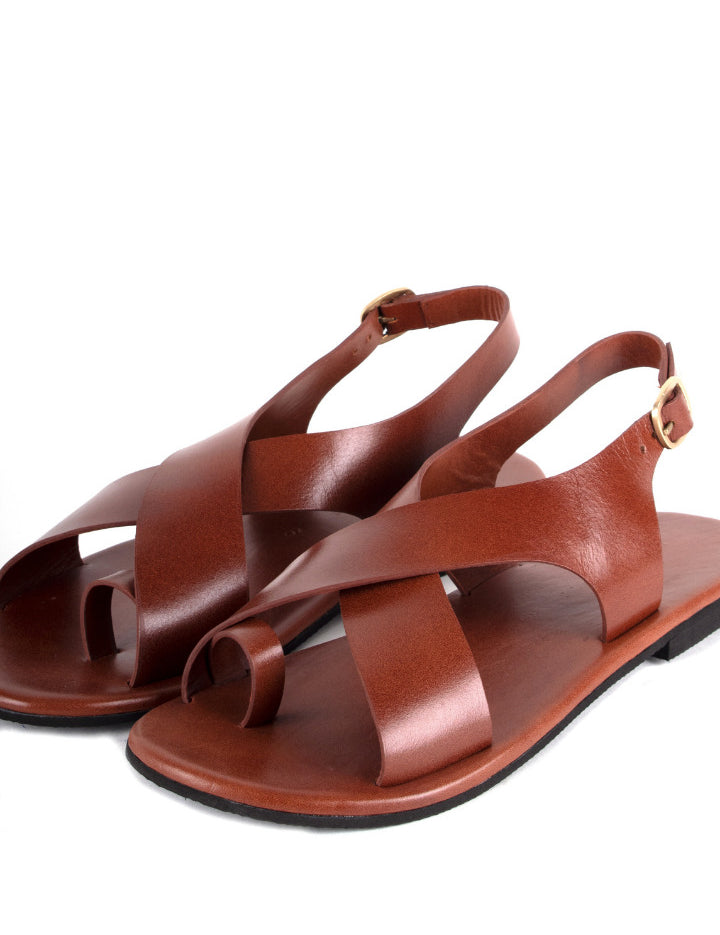 Crossover Strap Sandals