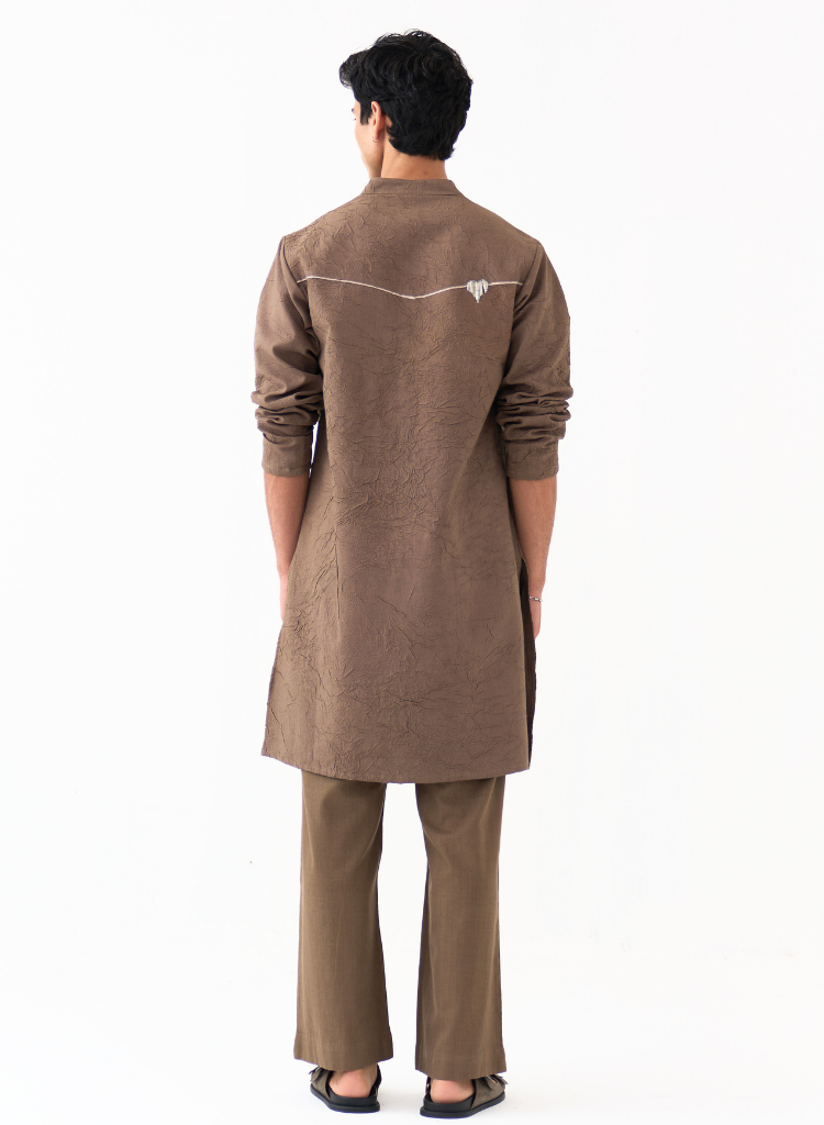 Crush Texture Kurta