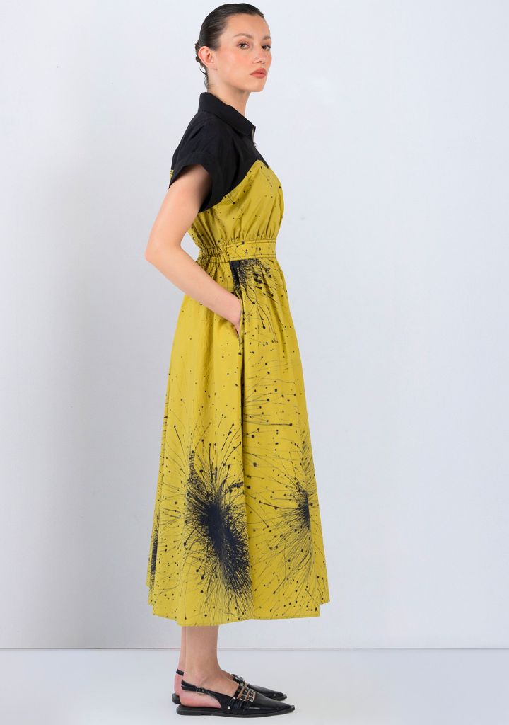Cup Zipper Dress