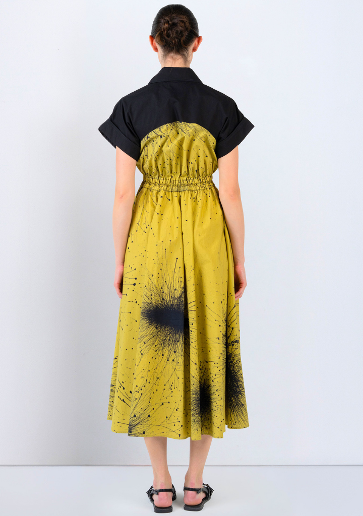 Cup Zipper Dress